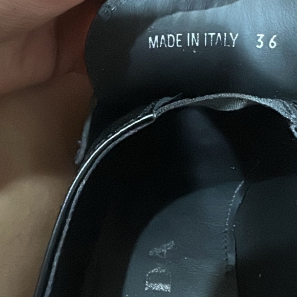 brushed leather Prada loafers - Picture 4 of 6